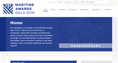 Desktop Screenshot of maritime-awards.nl
